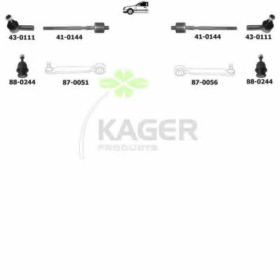  80-0921 Подвеска колеса 800921: Отличная цена - Купить в Польше на 2407.PL!