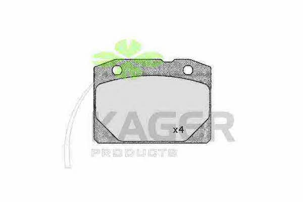 Kager 35-0333 Brake Pad Set, disc brake 350333: Buy near me in Poland at 2407.PL - Good price!