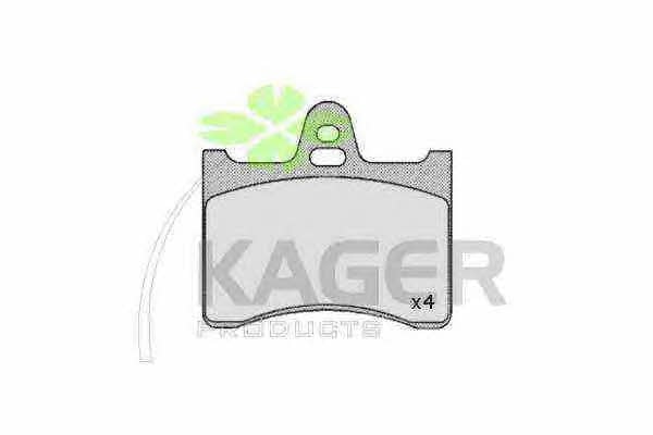 Kager 35-0349 Brake Pad Set, disc brake 350349: Buy near me in Poland at 2407.PL - Good price!