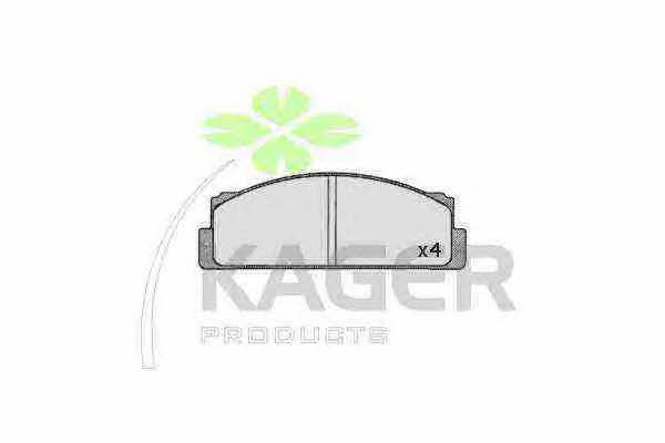 Kager 35-0364 Brake Pad Set, disc brake 350364: Buy near me in Poland at 2407.PL - Good price!