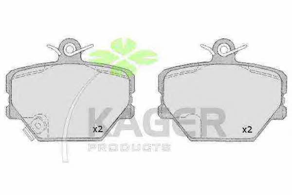 Kager 35-0460 Brake Pad Set, disc brake 350460: Buy near me in Poland at 2407.PL - Good price!