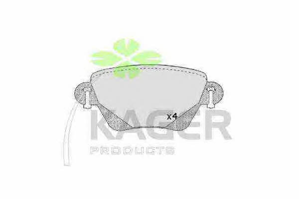 Kager 35-0463 Brake Pad Set, disc brake 350463: Buy near me in Poland at 2407.PL - Good price!