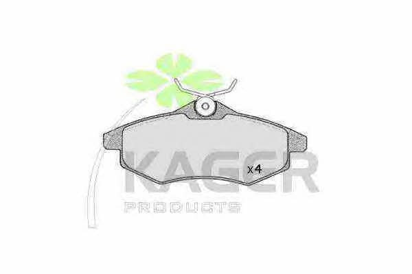 Kager 35-0483 Brake Pad Set, disc brake 350483: Buy near me in Poland at 2407.PL - Good price!