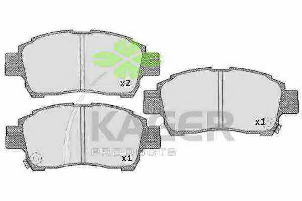Kager 35-0528 Brake Pad Set, disc brake 350528: Buy near me in Poland at 2407.PL - Good price!