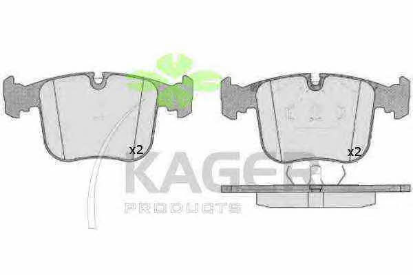 Kager 35-0530 Brake Pad Set, disc brake 350530: Buy near me in Poland at 2407.PL - Good price!