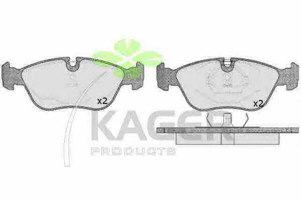 Kager 35-0625 Brake Pad Set, disc brake 350625: Buy near me in Poland at 2407.PL - Good price!
