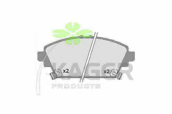 Kager 35-0690 Brake Pad Set, disc brake 350690: Buy near me in Poland at 2407.PL - Good price!