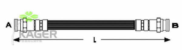 Kager 38-0228 Przewód hamulcowy elastyczny 380228: Dobra cena w Polsce na 2407.PL - Kup Teraz!