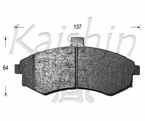 Kaishin FK11142 Brake Pad Set, disc brake FK11142: Buy near me in Poland at 2407.PL - Good price!