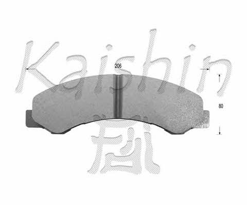 Kaishin FK4053 Scheibenbremsbeläge, Set FK4053: Kaufen Sie zu einem guten Preis in Polen bei 2407.PL!