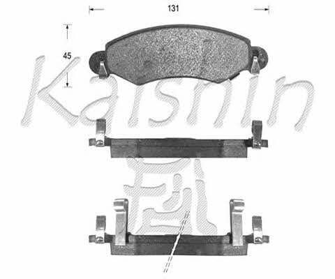 Kaishin FK9051 Scheibenbremsbeläge, Set FK9051: Kaufen Sie zu einem guten Preis in Polen bei 2407.PL!