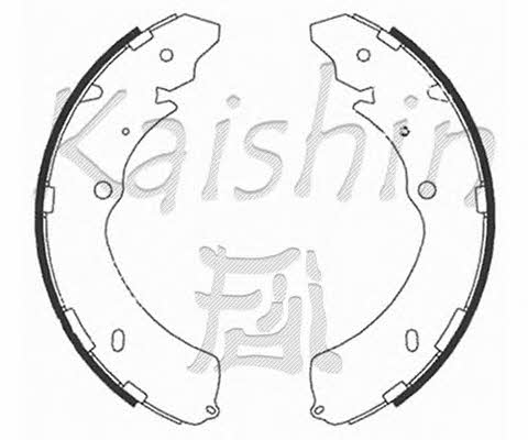 Kaishin K4467 Колодки тормозные барабанные, комплект K4467: Отличная цена - Купить в Польше на 2407.PL!