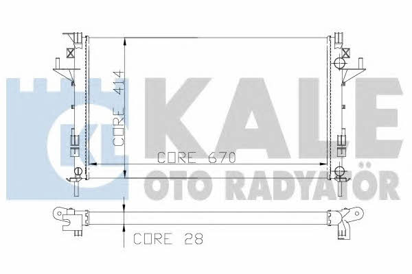 Kale Oto Radiator 207300 Chłodnica, układ chłodzenia silnika 207300: Dobra cena w Polsce na 2407.PL - Kup Teraz!