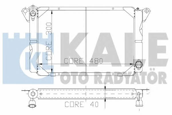 Kale Oto Radiator 106800 Chłodnica, układ chłodzenia silnika 106800: Dobra cena w Polsce na 2407.PL - Kup Teraz!