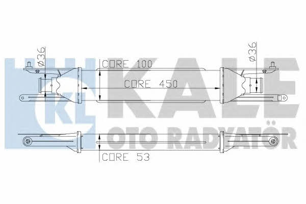 Kale Oto Radiator 345400 Chłodnica powietrza doładowującego (intercooler) 345400: Dobra cena w Polsce na 2407.PL - Kup Teraz!
