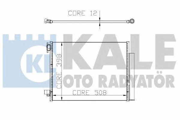 Kale Oto Radiator 301300 Радиатор кондиционера (Конденсатор) 301300: Отличная цена - Купить в Польше на 2407.PL!