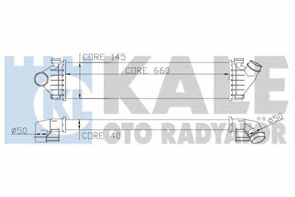 Kale Oto Radiator 347000 Intercooler, charger 347000: Buy near me in Poland at 2407.PL - Good price!