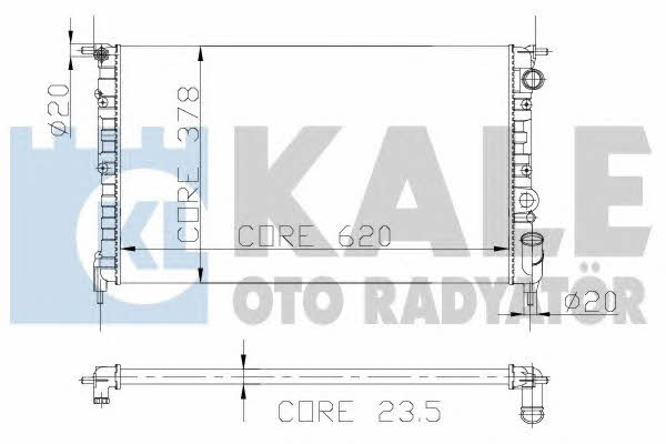 Kale Oto Radiator 108200 Kühler motorkühlung 108200: Kaufen Sie zu einem guten Preis in Polen bei 2407.PL!