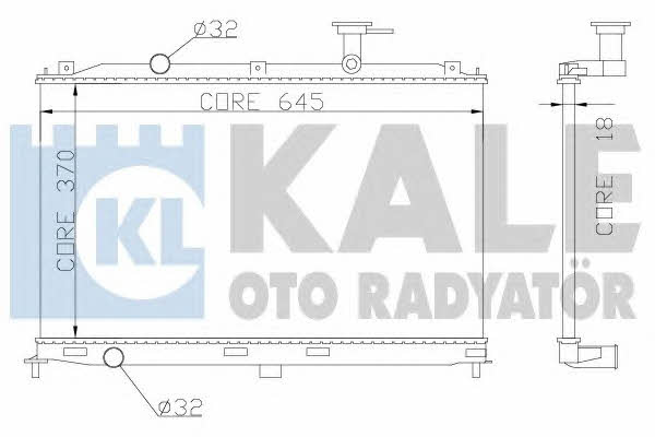 Kale Oto Radiator 358000 Chłodnica, układ chłodzenia silnika 358000: Atrakcyjna cena w Polsce na 2407.PL - Zamów teraz!