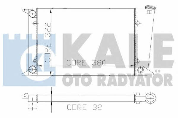 Kale Oto Radiator 117800 Chłodnica, układ chłodzenia silnika 117800: Dobra cena w Polsce na 2407.PL - Kup Teraz!