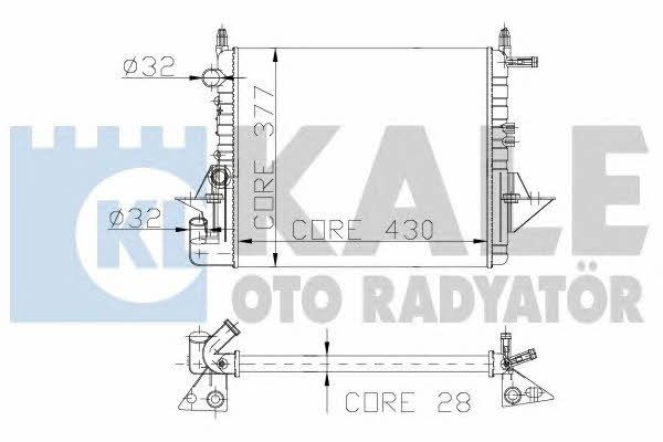 Kale Oto Radiator 137400 Kühler motorkühlung 137400: Kaufen Sie zu einem guten Preis in Polen bei 2407.PL!