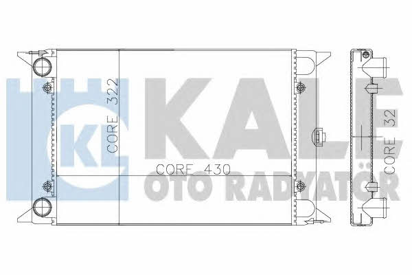 Kale Oto Radiator 138800 Радіатор охолодження двигуна 138800: Приваблива ціна - Купити у Польщі на 2407.PL!