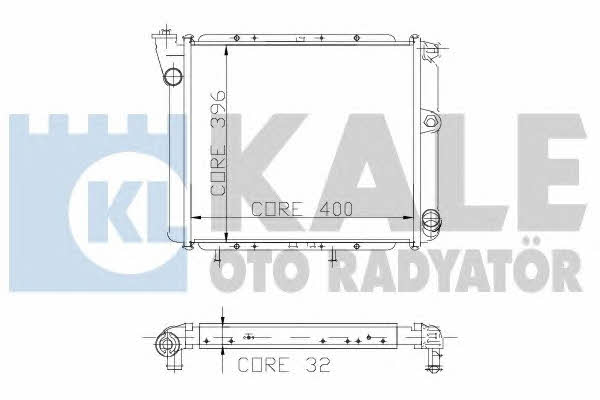 Kale Oto Radiator 229600 Радиатор охлаждения двигателя 229600: Купить в Польше - Отличная цена на 2407.PL!