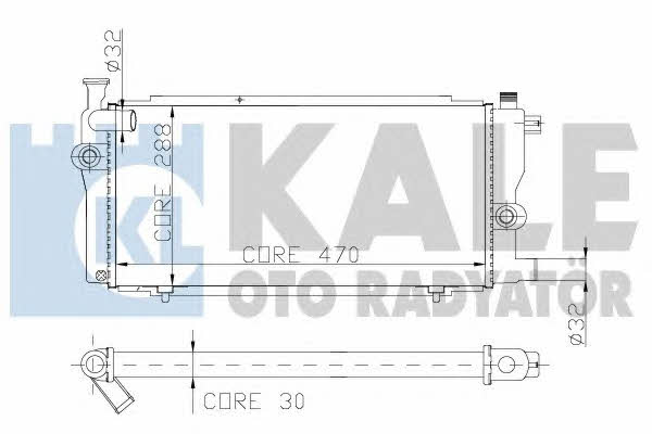 Kale Oto Radiator 156800 Chłodnica, układ chłodzenia silnika 156800: Dobra cena w Polsce na 2407.PL - Kup Teraz!