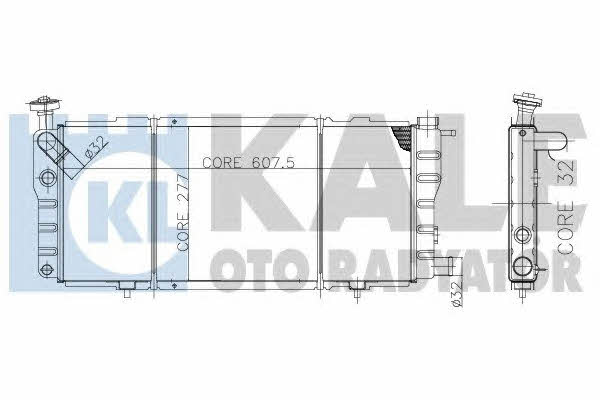 Kale Oto Radiator 137800 Radiator, engine cooling 137800: Buy near me in Poland at 2407.PL - Good price!