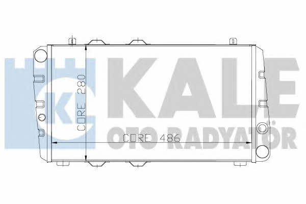 Kale Oto Radiator 164600 Radiator, engine cooling 164600: Buy near me at 2407.PL in Poland at an Affordable price!