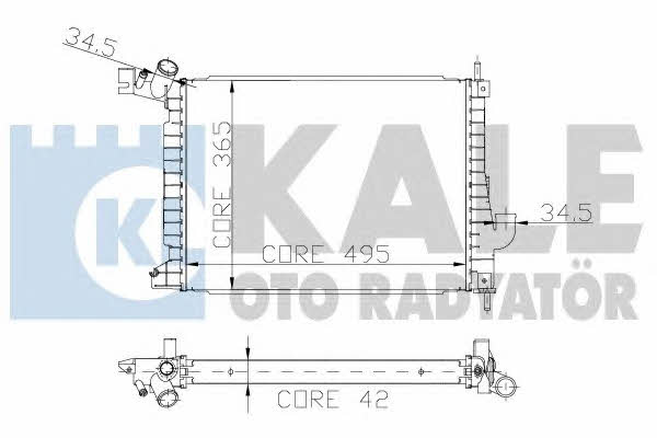 Kale Oto Radiator 179800 Chłodnica, układ chłodzenia silnika 179800: Dobra cena w Polsce na 2407.PL - Kup Teraz!