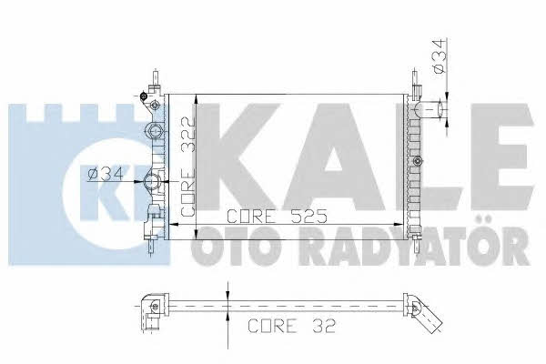 Kale Oto Radiator 177300 Kühler motorkühlung 177300: Kaufen Sie zu einem guten Preis in Polen bei 2407.PL!