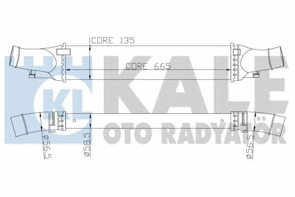 Kale Oto Radiator 342600 Chłodnica powietrza doładowującego (intercooler) 342600: Dobra cena w Polsce na 2407.PL - Kup Teraz!