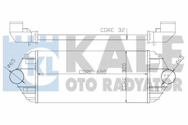 Kale Oto Radiator 344500 Інтеркулер 344500: Приваблива ціна - Купити у Польщі на 2407.PL!