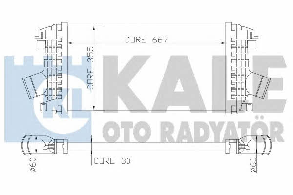 Kale Oto Radiator 344900 Интеркулер 344900: Отличная цена - Купить в Польше на 2407.PL!