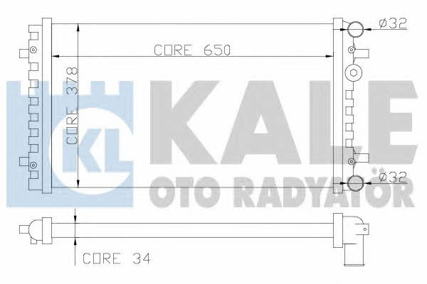 Kale Oto Radiator 348500 Chłodnica, układ chłodzenia silnika 348500: Dobra cena w Polsce na 2407.PL - Kup Teraz!