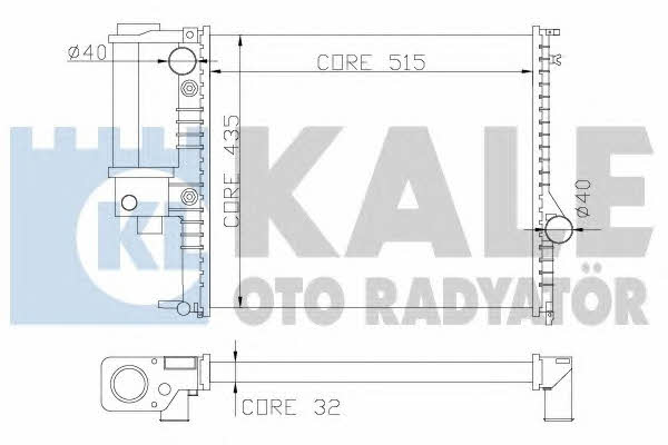 Kale Oto Radiator 348900 Chłodnica, układ chłodzenia silnika 348900: Dobra cena w Polsce na 2407.PL - Kup Teraz!