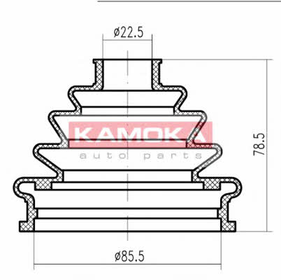 Kamoka 1146762 Outer shaft boot 1146762: Buy near me at 2407.PL in Poland at an Affordable price!