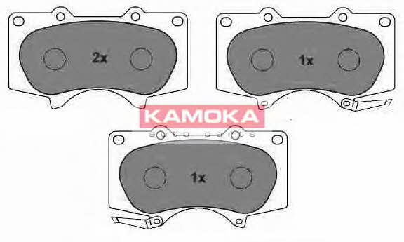 Kamoka JQ101111 Front disc brake pads, set JQ101111: Buy near me in Poland at 2407.PL - Good price!