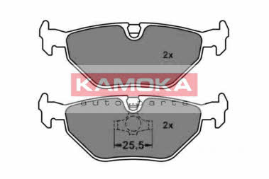 Kamoka JQ1011156 Brake Pad Set, disc brake JQ1011156: Buy near me in Poland at 2407.PL - Good price!