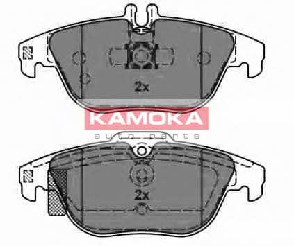 Kamoka JQ101117 Rear disc brake pads, set JQ101117: Buy near me in Poland at 2407.PL - Good price!