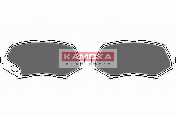 Kamoka JQ101123 Тормозные колодки дисковые, комплект JQ101123: Купить в Польше - Отличная цена на 2407.PL!