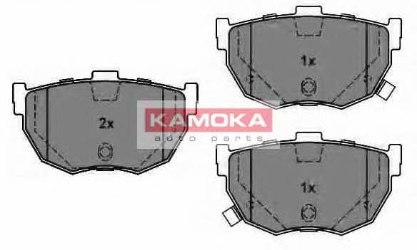 Kamoka JQ1011276 Rear disc brake pads, set JQ1011276: Buy near me in Poland at 2407.PL - Good price!