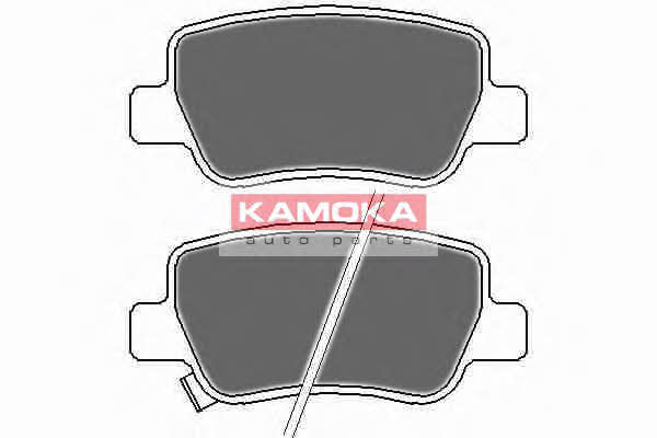Kamoka JQ101129 Rear disc brake pads, set JQ101129: Buy near me in Poland at 2407.PL - Good price!