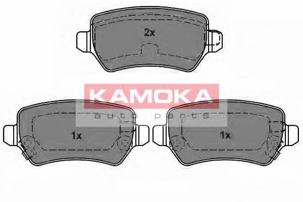 Kamoka JQ101141 Brake Pad Set, disc brake JQ101141: Buy near me in Poland at 2407.PL - Good price!