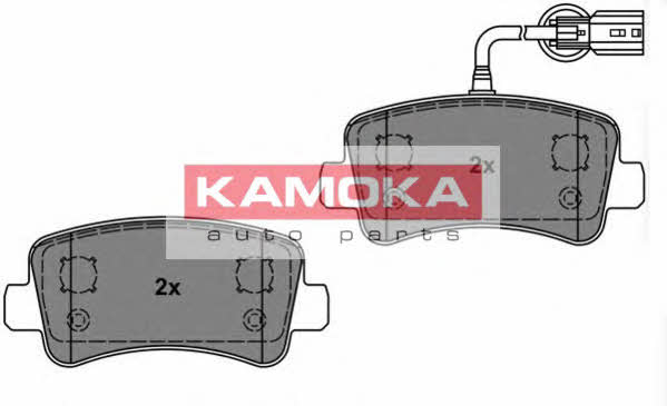 Kamoka JQ101144 Rear disc brake pads, set JQ101144: Buy near me in Poland at 2407.PL - Good price!