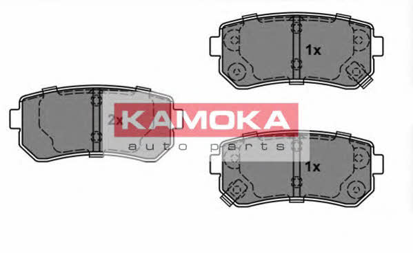 Kamoka JQ101146 Rear disc brake pads, set JQ101146: Buy near me in Poland at 2407.PL - Good price!
