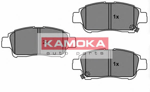 Kamoka JQ101159 Klocki hamulcowe, zestaw JQ101159: Dobra cena w Polsce na 2407.PL - Kup Teraz!