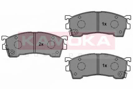 Kamoka JQ1011900 Гальмівні колодки передні, комплект JQ1011900: Приваблива ціна - Купити у Польщі на 2407.PL!