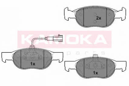 Kamoka JQ1012080 Тормозные колодки дисковые передние, комплект JQ1012080: Отличная цена - Купить в Польше на 2407.PL!